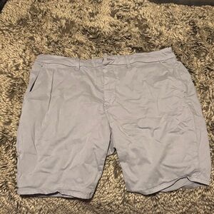 Joe's Jeans Light Gray Men's Flat Front Shorts